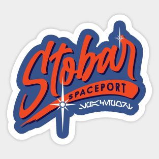 Stobar Spaceport Sticker